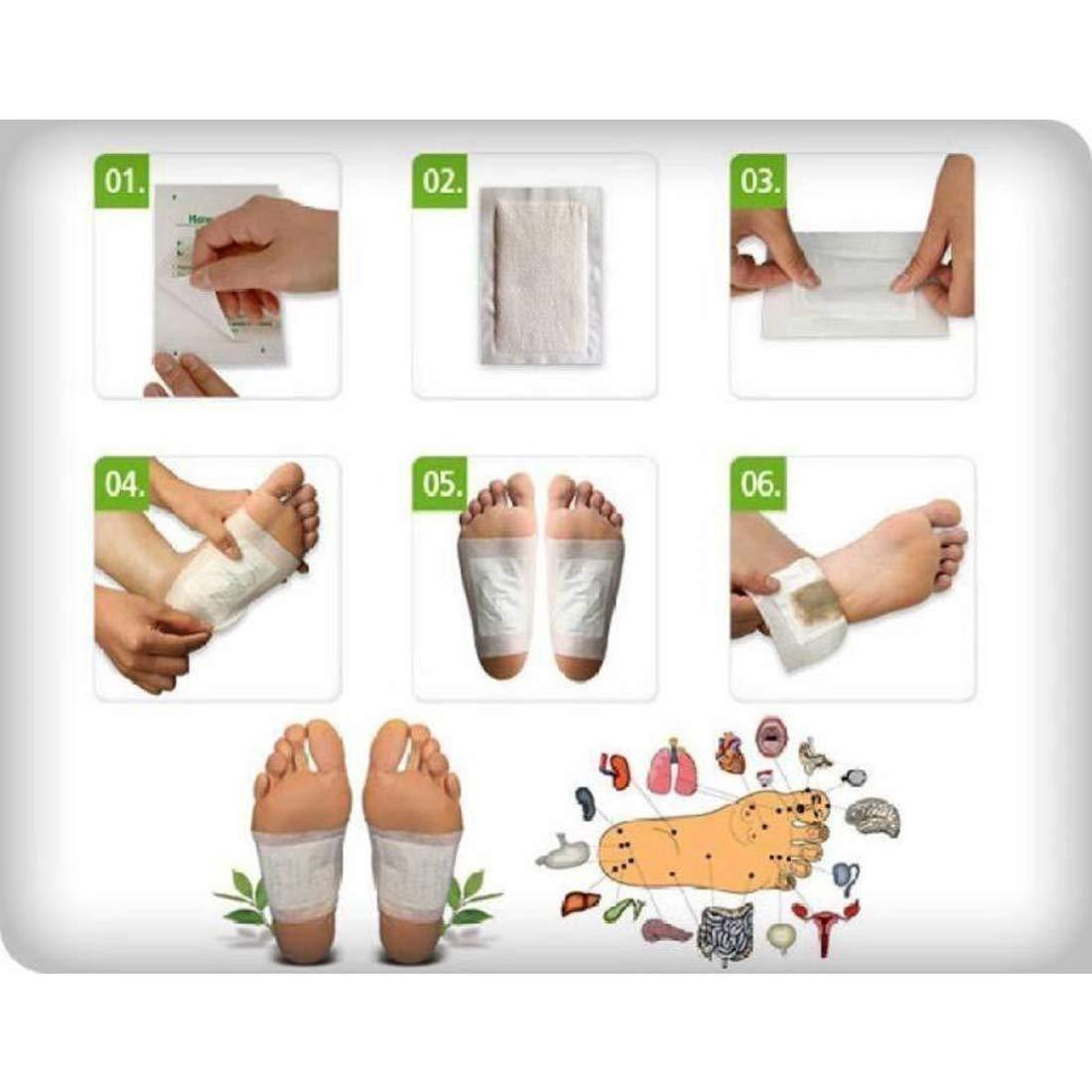 Herbal Detox Foot Patches (Set of 10)