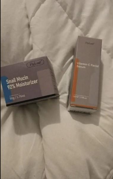 Vitamin C Serum & Snail Mucin Cream Duo