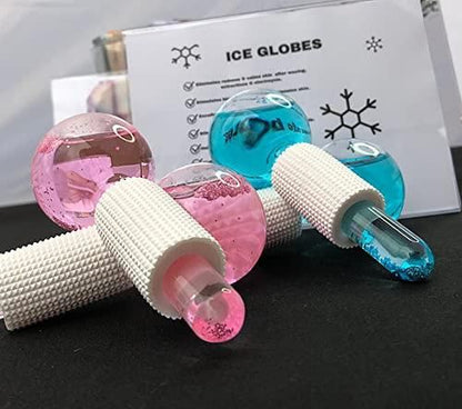 Ice Globe Therapy - Ultimate Facial Massage for Radiant, Tightened Skin
