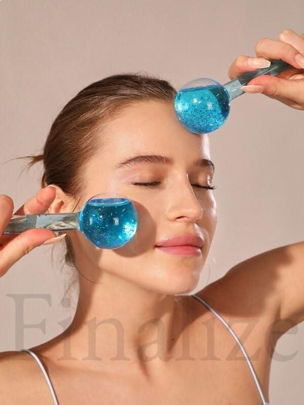 Ice Globe Therapy - Ultimate Facial Massage for Radiant, Tightened Skin